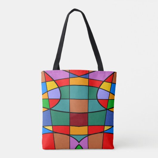 Tote Bag Géométrique n° 774 (Dos)