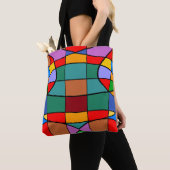Tote Bag Géométrique n° 774 (De près)
