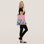 Tote Bag Géométrique postmoderne : composition Abstraite (Sur le modèle)