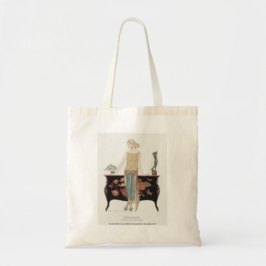Tote Bag George Barbier Mode Art déco (Devant)