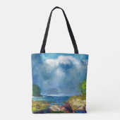 Tote Bag George W. Bellows, La Tempête À Venir, (Dos)