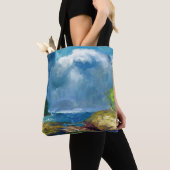 Tote Bag George W. Bellows, La Tempête À Venir, (De près)