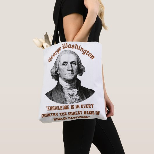Tote Bag George Washington (De près)