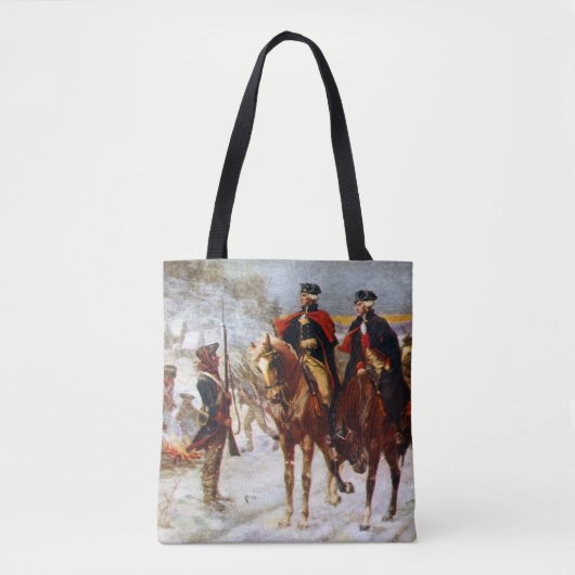 Tote Bag George Washington Lafayette Valley Forge Armée (Devant)