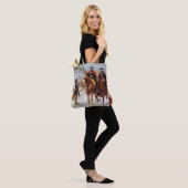 Tote Bag George Washington Lafayette Valley Forge Armée (Sur le modèle)