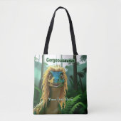 Tote Bag Georgeousaurus Blond Dinosaur (Devant)