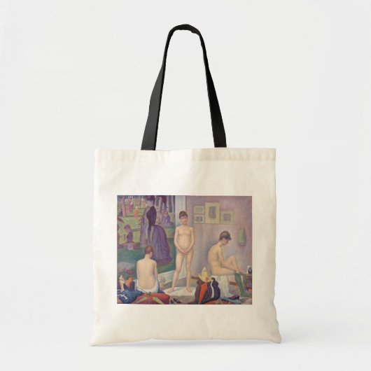 Tote Bag Georges Seurat - Les Modèles (Devant)