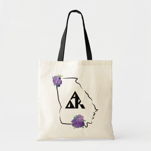 Tote Bag Georgia Alpha Delta Kappa Budget Fourre-tout (Devant)