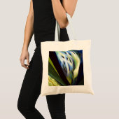 Tote Bag Georgia O Keeffe Musique bleue et verte (Devant (produit))