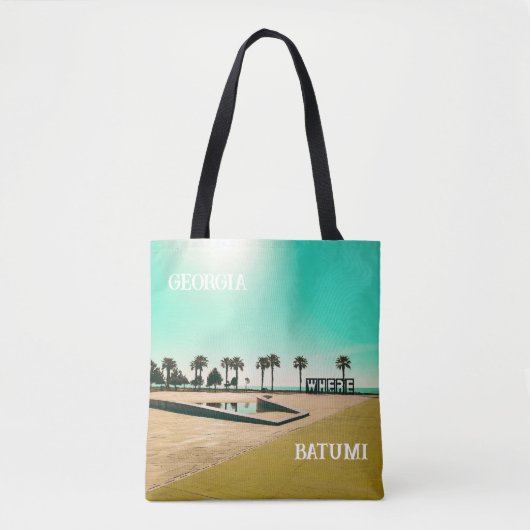 Tote Bag Géorgie Batumi Architecture Paysage (Devant)