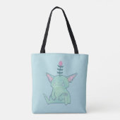 Tote Bag Gérald le Gobelin | Créature Fantastique Mignonne (Dos)