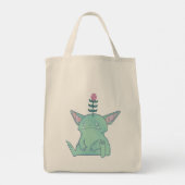 Tote Bag Gérald le Gobelin | Créature Fantastique Mignonne (Dos)
