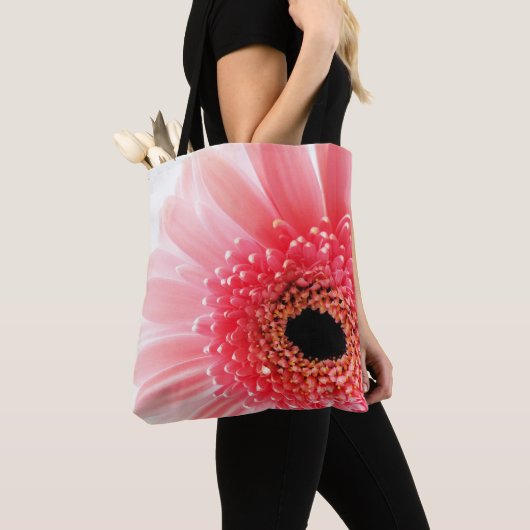 Tote Bag Gerbera Rose Daisy (De près)