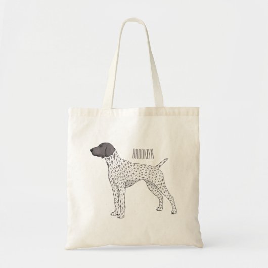 Tote Bag German Shorthred Pointer dog (Devant)