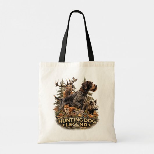 Tote Bag German Wirehaired Pointer (Dos)