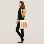 Tote Bag Germany 1918 - 2018 Climate Stripes (Devant (modèle))