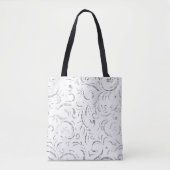 Tote Bag Ghost branché & Kangaroo Line Art Fourre-tout (Devant)