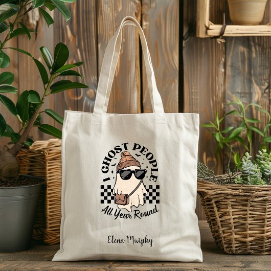 Tote Bag Ghost People Toute L'Année Drôle Personnalisé Hall