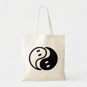 Tote Bag Ghost Yin Yang