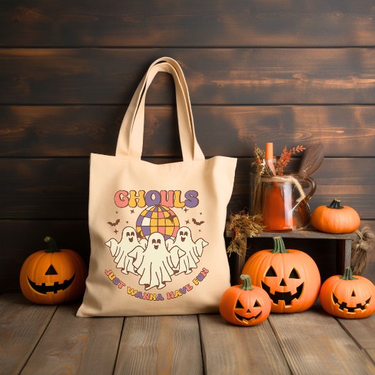 Tote Bag Ghouls veut juste s'amuser Halloween Super