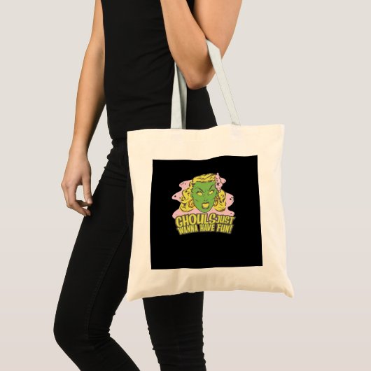 Tote Bag Ghouls Veux Juste S'Amuser Paresseuse Paresseuse (Devant (produit))