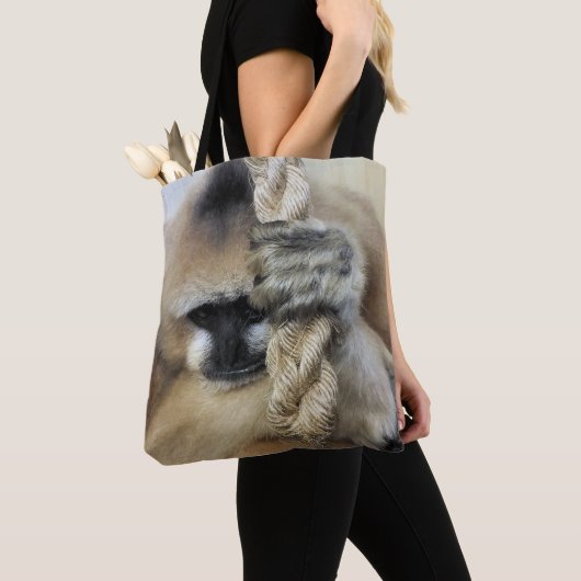 TOTE BAG GIBBON (De près)