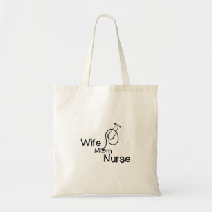 Tote Bag GIF drôle d'infirmière de maman d'épouse