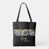 Tote Bag Gigi Script Black 3 Photo établi (Dos)