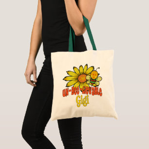 Tote Bag Gigi Tournesol et abeilles incroyables