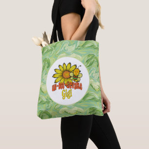 Tote Bag Gigi Tournesol et abeilles incroyables