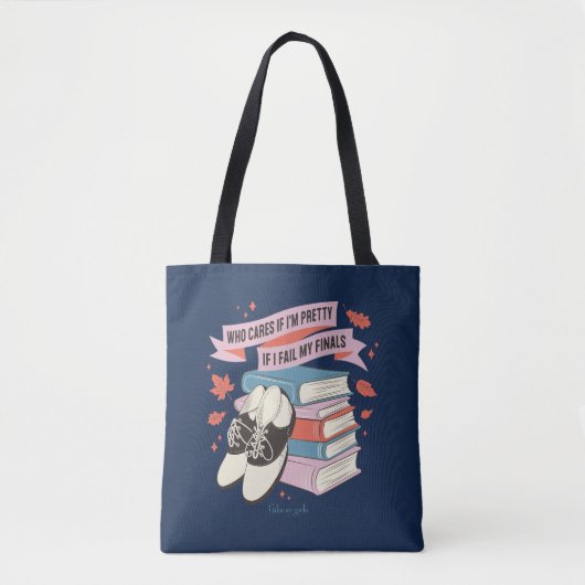 Tote Bag Gilmore Girls Finals Quote Design (Devant)