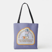 Tote Bag Gilmore Girls | Graphique des devis de café (Dos)