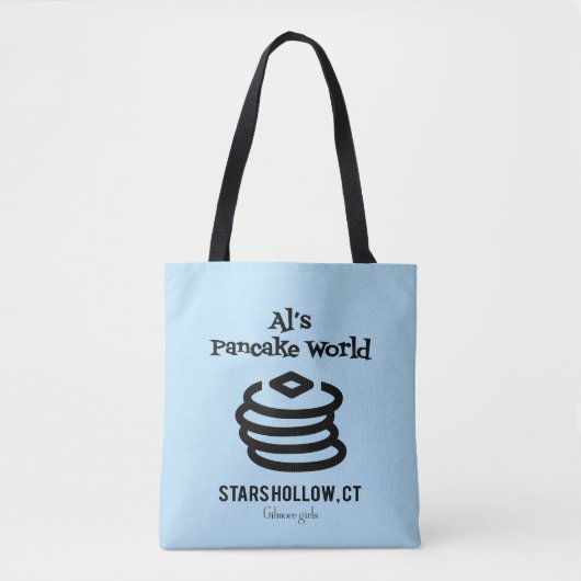 Tote Bag Gilmore Girls | Logo d'Al's Pancake World (Devant)
