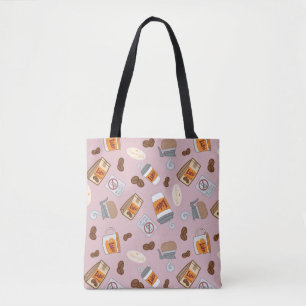 Tote Bag Gilmore Girls Luke's Diner Coffee Motif
