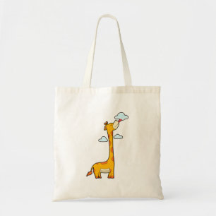 Tote Bag Girafe aux nuages