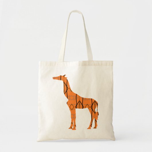 Tote Bag girafe Brown (Devant)