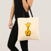 Tote Bag Girafe de dessin animé (Devant (produit))