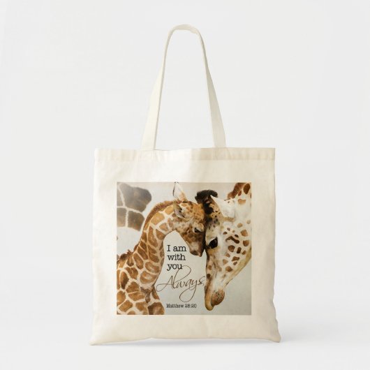 Tote Bag Girafe fourre-tout (Devant)