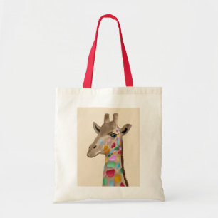 Tote Bag Girafe multicolore