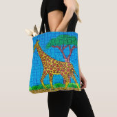 Tote Bag Girafe (simple) - Total (De près)