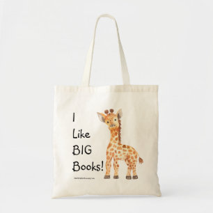 Tote Bag Giraffe Book Fourre-tout