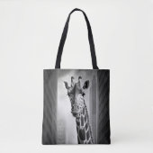 Tote Bag Giraffe dans une cityscape (Devant)