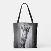 Tote Bag Giraffe dans une cityscape (Dos)