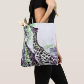 Tote Bag Giraffe forestière (De près)