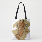 TOTE BAG GIRAFFE "HMM" (Devant)