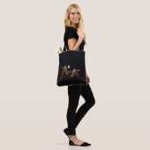 Tote Bag Giraffe Love In the Moonlight (Sur le modèle)