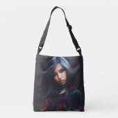 Tote Bag girl black hair (Dos)