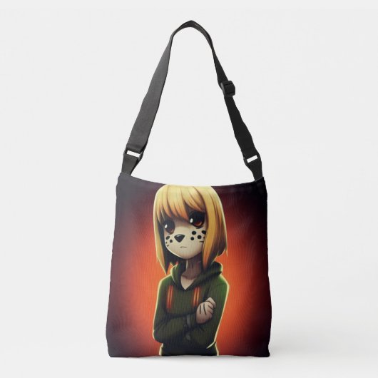 Tote Bag Girl Green Sweater (Devant)