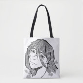 Tote Bag Girl Linart (Devant)