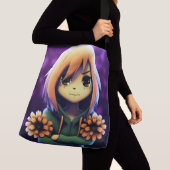 Tote Bag Girl mallow (De près)